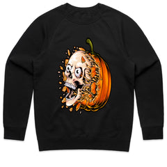 Pumpkin Skull Horror Shirt