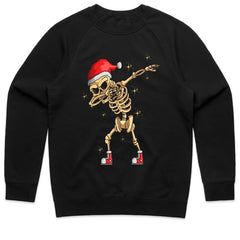 Dabbing Santa Skeleton Shirt