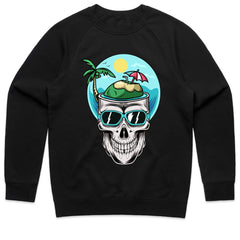 Tropical Skull Hoodie