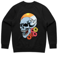 Tropical Skull Hibiscus Shirt