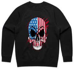 American Flag Skull Shirt