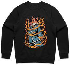 Flaming Fox Samurai Shirt