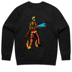 Skeleton Firefighter Shirt