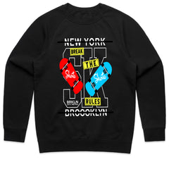 Skate Rebellion: Brooklyn Street Vibe Tee