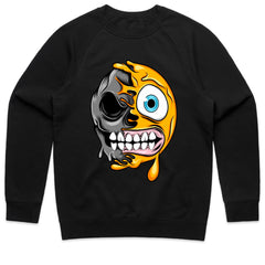 Meltdown Mood: Dual Chaos Face Tee