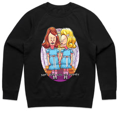 Don’t Play With Us Tee – Parody Horror Twins Edition