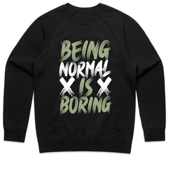 Being Normal Is Boring: Rebel Attitude Tee