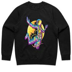 Cosmic Drift - Neon Astronaut Adventure Tee