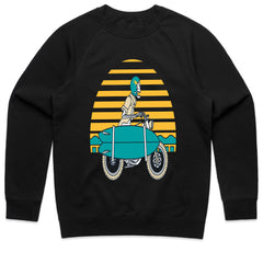 Sunset Rider: Skeleton Surf Escape Tee