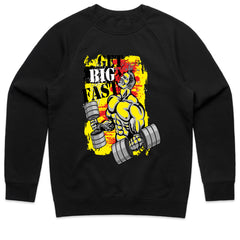 Get Big Fast: Power Pump Gym Tee