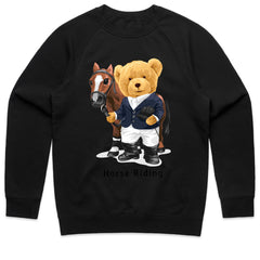 Equestrian Bear: Horse Riding Champion Tee