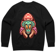 “Galactic Shroom Overlord” Psychedelic Alien Tee