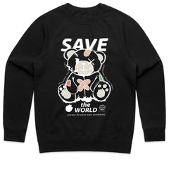 Broken Earth Bear – Save the World Tee