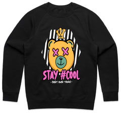 Crowned Chill – Stay #Cool Bear Tee