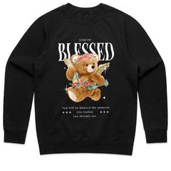 Heavenly Bear – You're Blessed Floral Tee