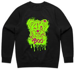 Toxic Boo Bear – Glow-in-the-Dark Mischief Tee