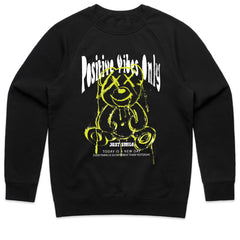 Grin & Glow – Positive Vibes Riot Tee