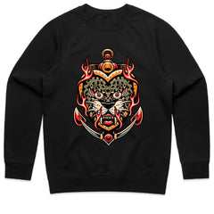 Flaming Leopard Shirt
