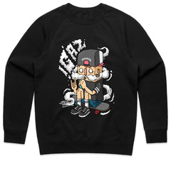 Skater Smoker Cartoon Shirt