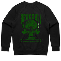 "Broccoli Gains" Funny Gym T-Shirt – Strong & Crunchy Workout Motivation