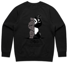 "No Pain, No Gain" Panda Gym T-Shirt – Strength Meets Zen