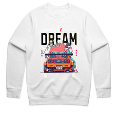 Dream Machine: Retro Racer Streetwear Tee
