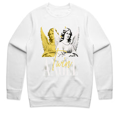 Celestial Twins: Dual Guardian Angel Tee