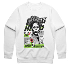 Dope Visionary: Neon Retro Queen Tee