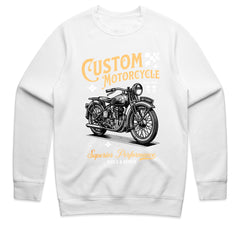 Vintage Torque: Custom Motorcycle Heritage Tee
