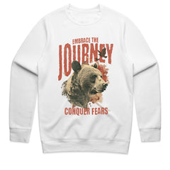 Fearless Trail: Embrace the Journey Bear Tee