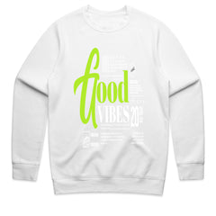 Radiant Mindset: Good Vibes Typography Tee