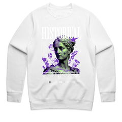 Venus Glitched: Neo-Classical Bloom Tee