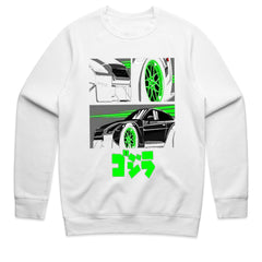 Godzilla GT-R Neon Drift Tee