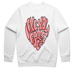 Forever Love: Heartbeat Lettering Tee
