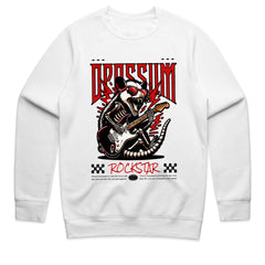 Riff-Ripping Opossum Rockstar Tee