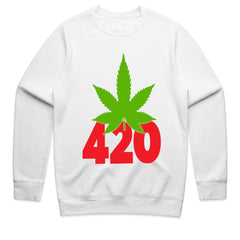 Blaze Bold: Classic 420 Leaf Tee