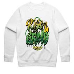 Urban Hustle: Rise & Grind Graffiti Tee
