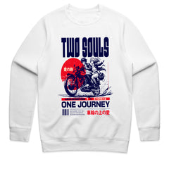 Two Souls, One Journey: Biker's Love Tee