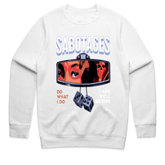 Rearview Reckoning: Sabotage Noir Tee