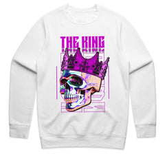 The King: Neon Skull Royalty Tee