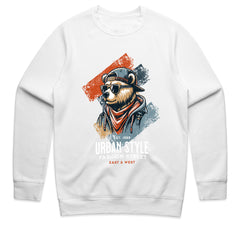 Urban Bear Vibe: Street Fashion King Tee