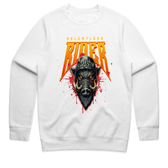 Relentless Rider" Wild Boar Biker Tee