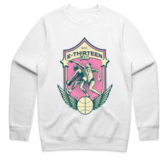 NYC E-Thirteen Club: Retro Hoops Shield Tee