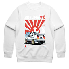 Kyoto Skyline 1990" JDM Enthusiast Black