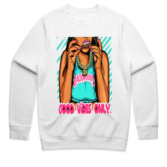 Rolling Vibes: Neon Chill Streetwear Tee