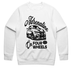 Adrenaline On Four Wheels T-Shirt – Pure Racing Passion Edition