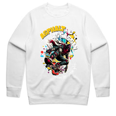 Asphalt Assassin – Urban Wild Skater Tee