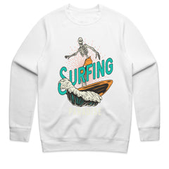 Deadwave Dream: Skeleton Surf Society Tee