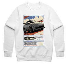 Genuine Speeds - Street Racer Edition Car Graphic Tee