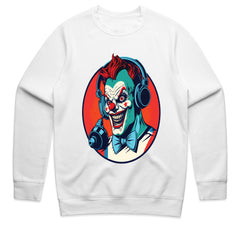 Evil Clown Headphones Shirt